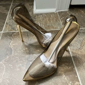 Jessica Rich see through black heel